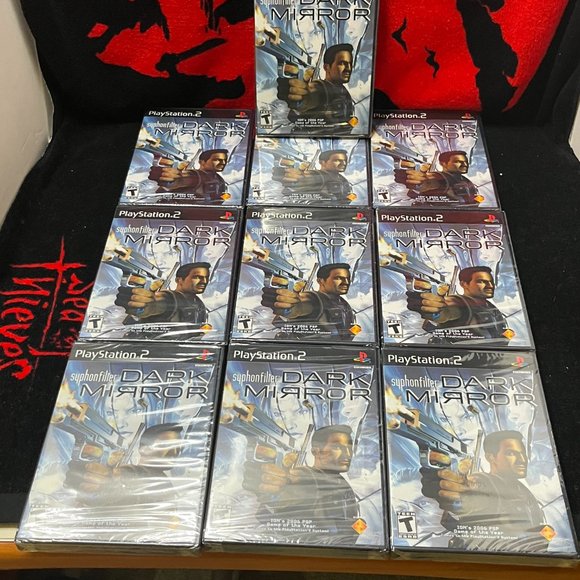 Sony Playstation 2 Games. Syphon Filter Dark Mirror. Lot of 10. Factory Sealed. - Picture 2 of 7
